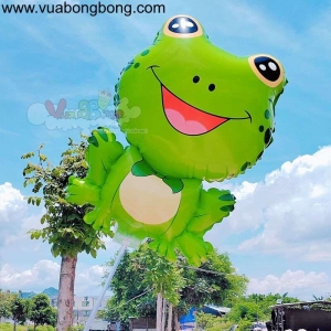 Bong bóng ếch gắn que trong